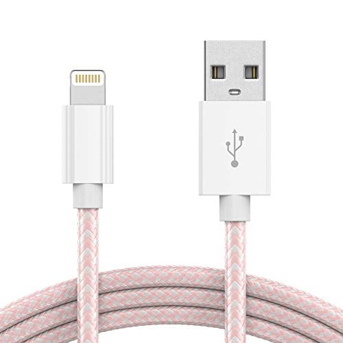 11 Pro/Max 7 2 Pack XS/Max 5 8 iPad Strain Relief Heavy Duty MFI Certified Apple Charger iPhone Cord for iPhone 11 - by TalkWorks XR 6 SE X iPhone Charger Lightning Cable 6ft White 